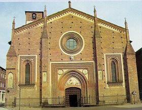 La basilica di S. Lorenzo a Mortara